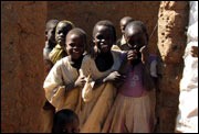 Children at Abu Shouk camp, Northern Darfur