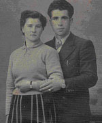 Nilda Paolone and Liberato Iaciofano, Busso 1952 