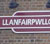 Arwydd Llanfairpwll