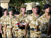 Irak'taki İngiliz askerleri