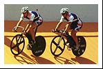 Chris Hoy on the track
