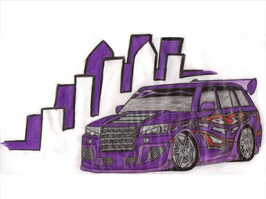 Pimped Range Rover Sport