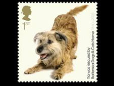 Selos comemorativos dos correios britânicos mostram cães e gatos (Royal Mail)