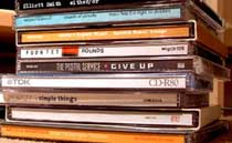 pile of cds