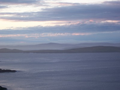Evening - Shetland in April