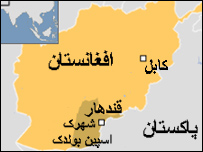 نقشه قندهار
