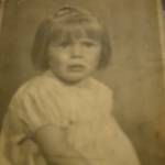 Phyliss's daughter Vicky born on VE day