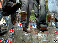 Pepsi protests in India