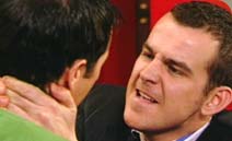 Gerry grabbing Scott