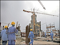 ساختمان سازی در دوبی