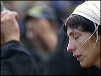 İsrailli bir kadın yerleşimci