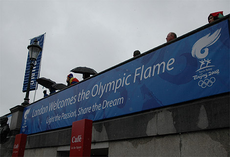 London Olympic Torch Relay, Sunday 6th April 2008