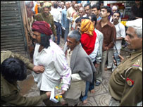 वाराणसी में सुरक्षाबल