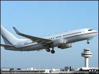 هواپيمای از نوع انتقال مظنونين