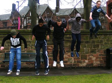 Parkour, Jump and Roll