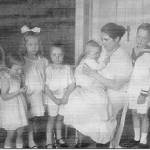 Barbara, Maria, Gerhard, our Mother with Monika, Adolf 1928