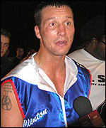 Clinton Woods pictured after his defence