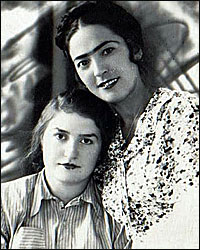 Hamid's mother with a friend