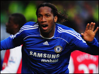 切尔西前锋德罗巴