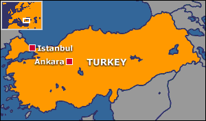 Map of Turkey