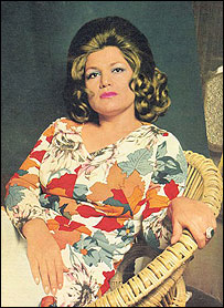 تصویر الهه روی مجله بانوان پیش از انقلاب