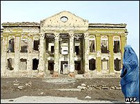 ويرانه های جنگهای داخلی در کابل