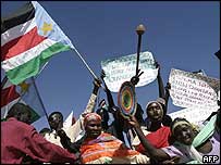 Barış anlaşmasına sevinen Sudanlılar