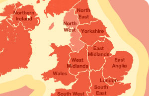 North West region