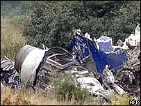 Уламки літака