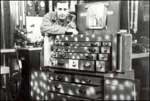 Ken with tool box