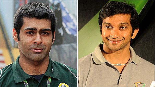 Karun Chandhok and Narain Karthikeyan