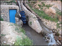 په کليو کې د برېښنا جوړونه