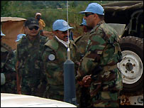 Trupa paqeruajtëse në Kongo