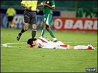 شکست فوتبال ایران، عکس از مهر