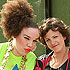 Annie Mac and one of MIA's dancers