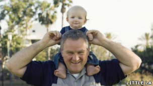 استفان باکس و پسرش