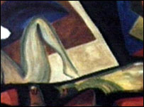 画家阿伊达尔.赫萨伊诺夫创作的油画still life