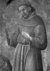 Saint Francis of Assisi, painted by Giusto Andrea