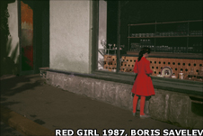 Red Girl 1987, Boris Savelev courtesy Michael Hoppen Gallery. Multi-layered pigment print on gesso coated aluminium