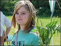 Girl at the Springwatch festival