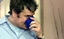 Mac with bloody nose