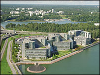 فن لینڈ میں نوکیا کا صدر دفتر