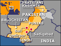 Покистон харитаси