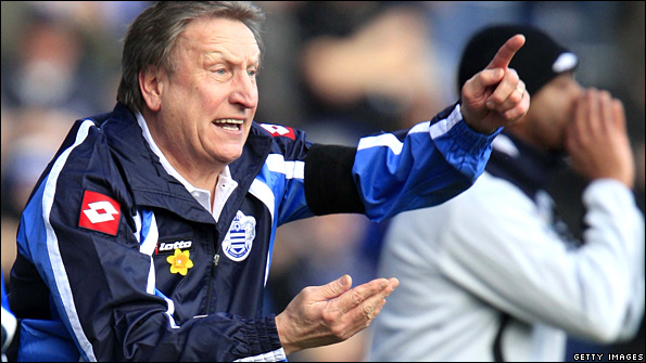 QPR manager Neil Warnock