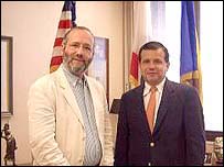 ميگل پوليدو با رابين لوستيک