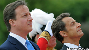 David Cameron and Nicolas Sarkozy