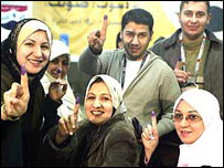 तेहरान में इराक़ी मतदाता