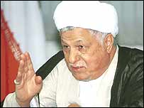 اکبر هاشمی رفسنجانی، رئيس مجمع تشخيص مصلحت نظام