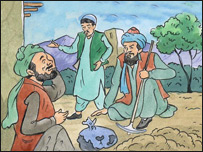 آدم خا ن ، جانباز