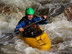 Competitor in the 2009 Etive River Race. Image courtesy of Duncan Gray.